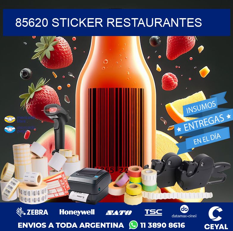 85620 STICKER RESTAURANTES