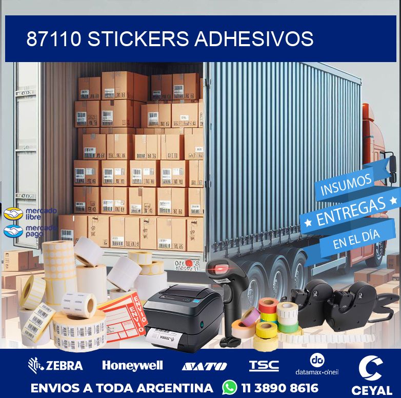 87110 STICKERS ADHESIVOS