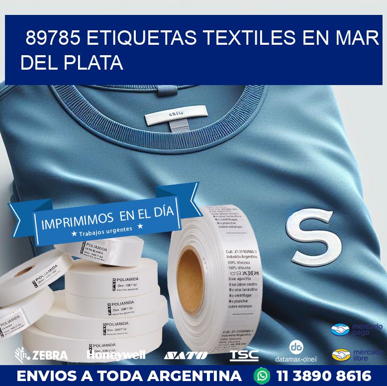 89785 ETIQUETAS TEXTILES EN MAR DEL PLATA