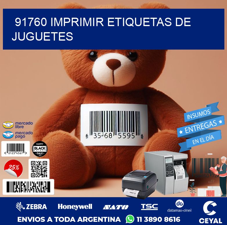 91760 IMPRIMIR ETIQUETAS DE JUGUETES