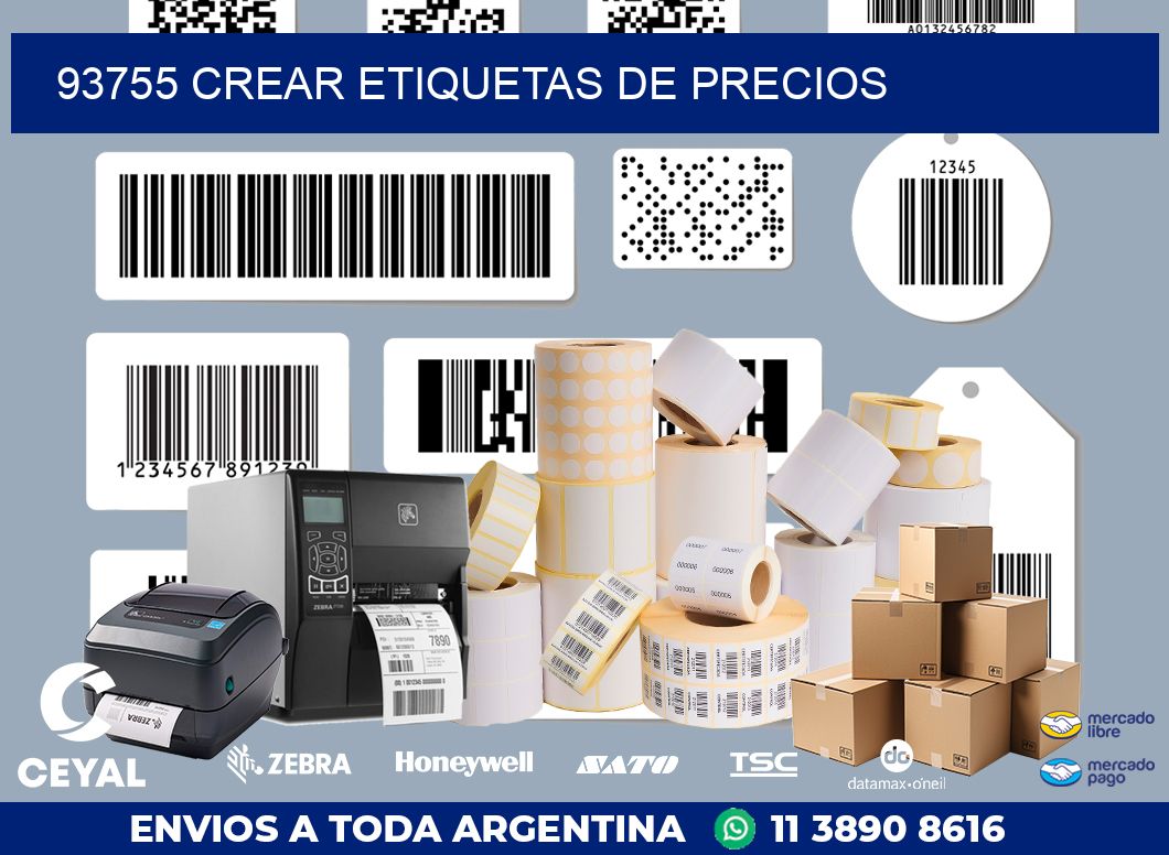 93755 CREAR ETIQUETAS DE PRECIOS