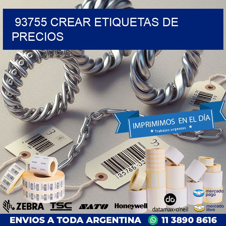 93755 CREAR ETIQUETAS DE PRECIOS