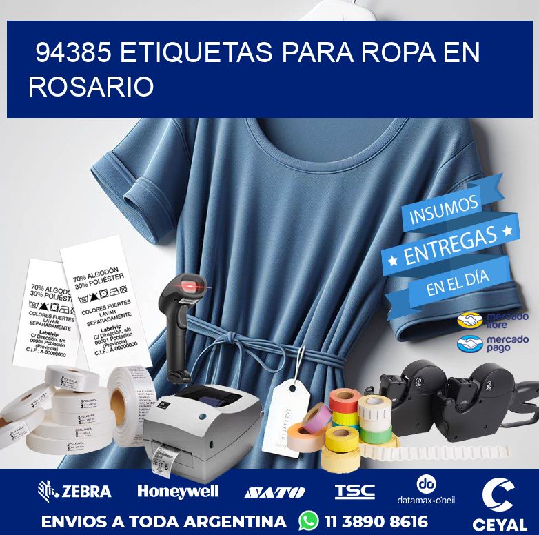 94385 ETIQUETAS PARA ROPA EN ROSARIO