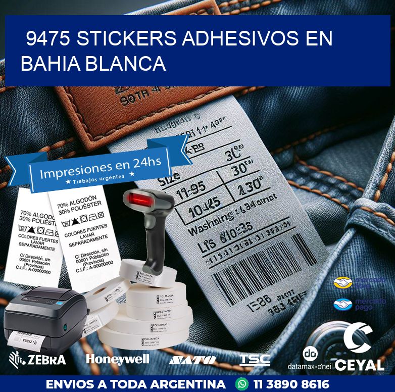 9475 STICKERS ADHESIVOS EN BAHIA BLANCA