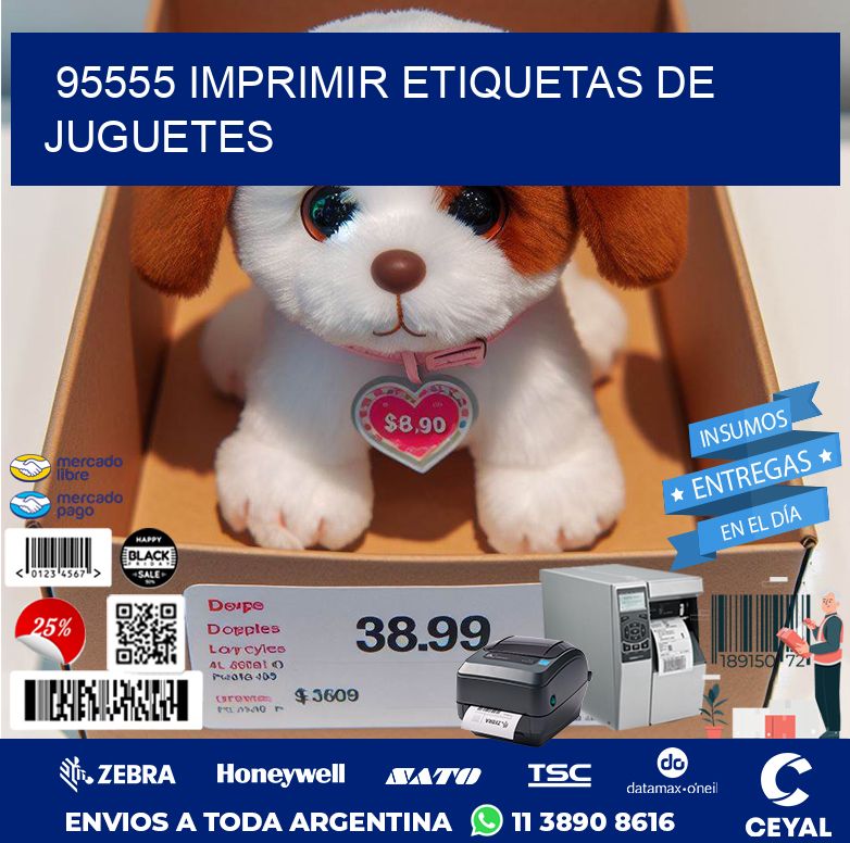 95555 IMPRIMIR ETIQUETAS DE JUGUETES