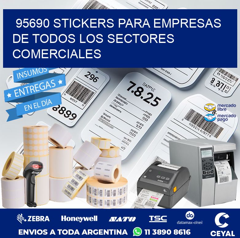 95690 STICKERS PARA EMPRESAS DE TODOS LOS SECTORES COMERCIALES