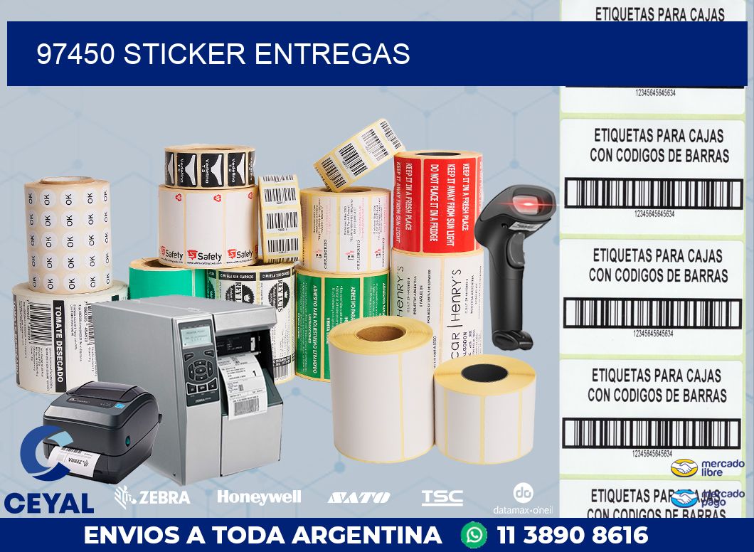 97450 STICKER ENTREGAS