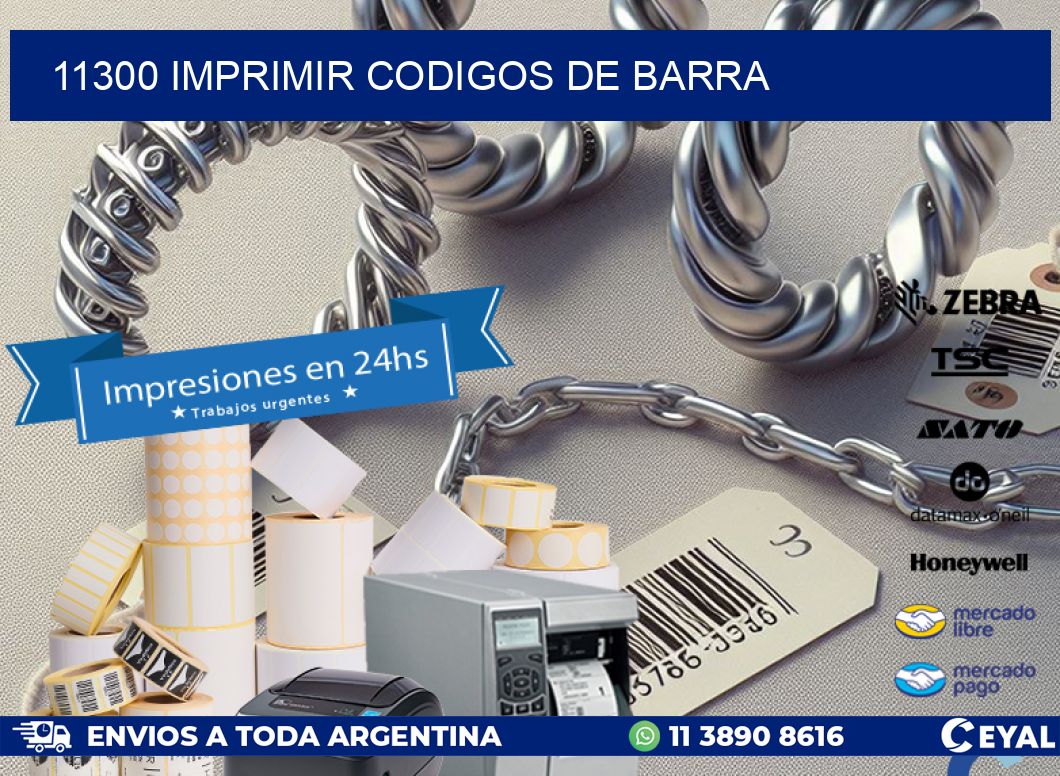 11300 imprimir codigos de barra