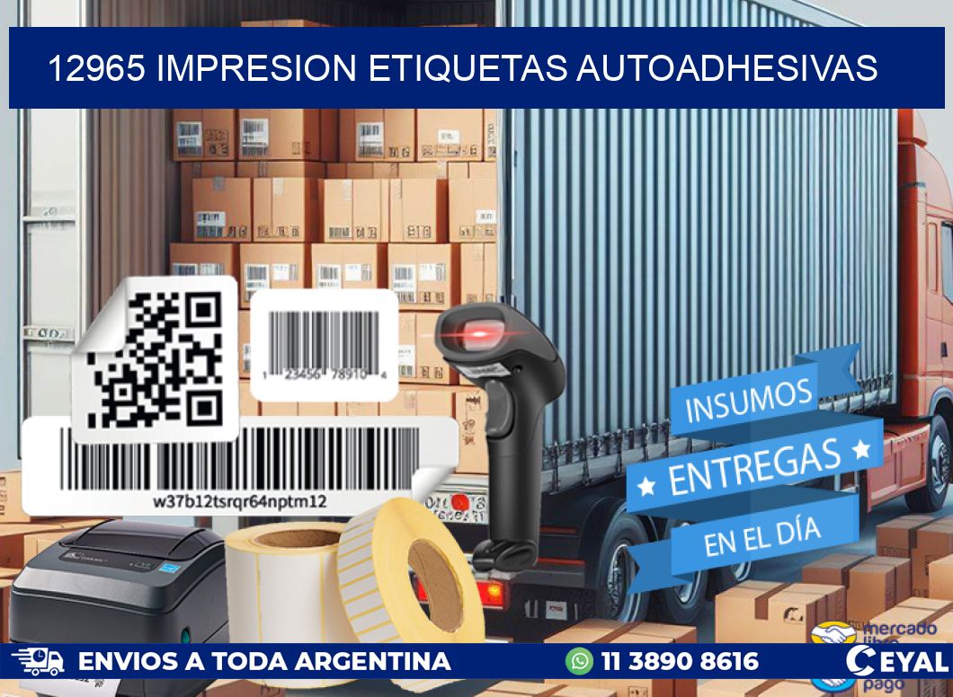 12965 impresion etiquetas autoadhesivas