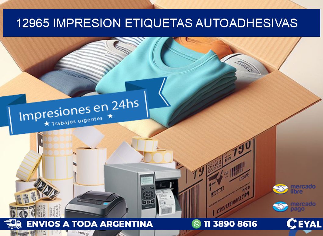 12965 impresion etiquetas autoadhesivas