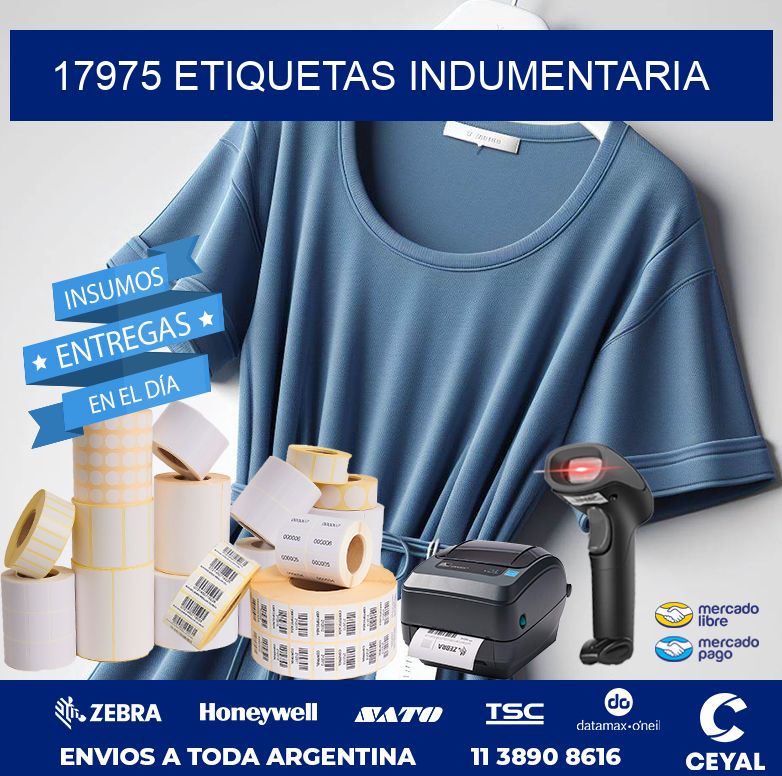 17975 ETIQUETAS INDUMENTARIA