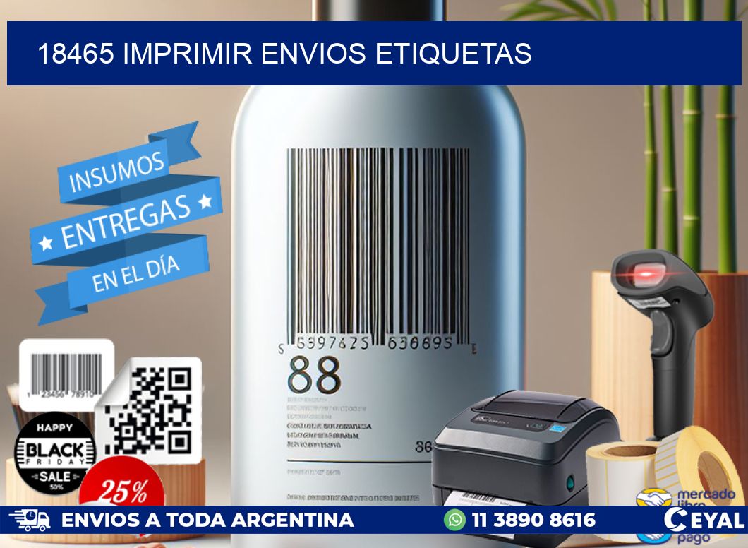 18465 imprimir envios etiquetas