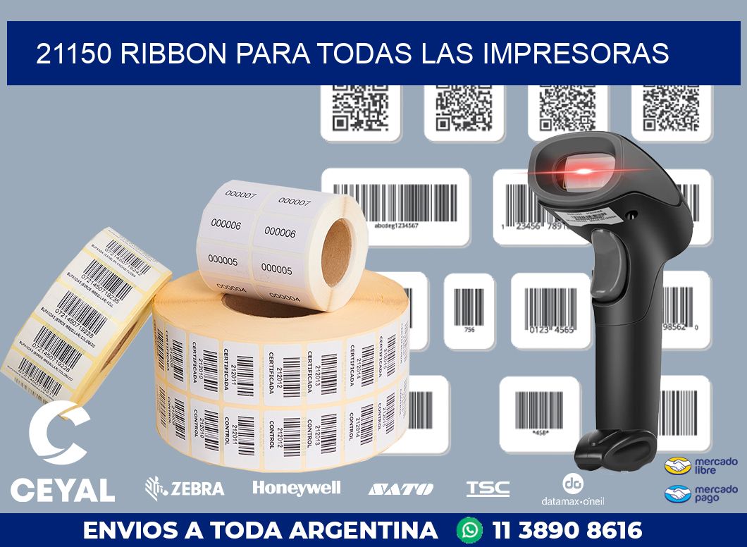 21150 RIBBON PARA TODAS LAS IMPRESORAS