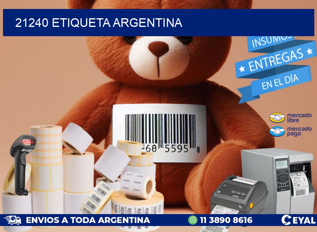 21240 ETIQUETA ARGENTINA