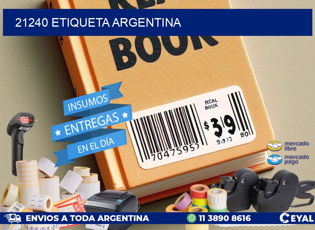 21240 ETIQUETA ARGENTINA
