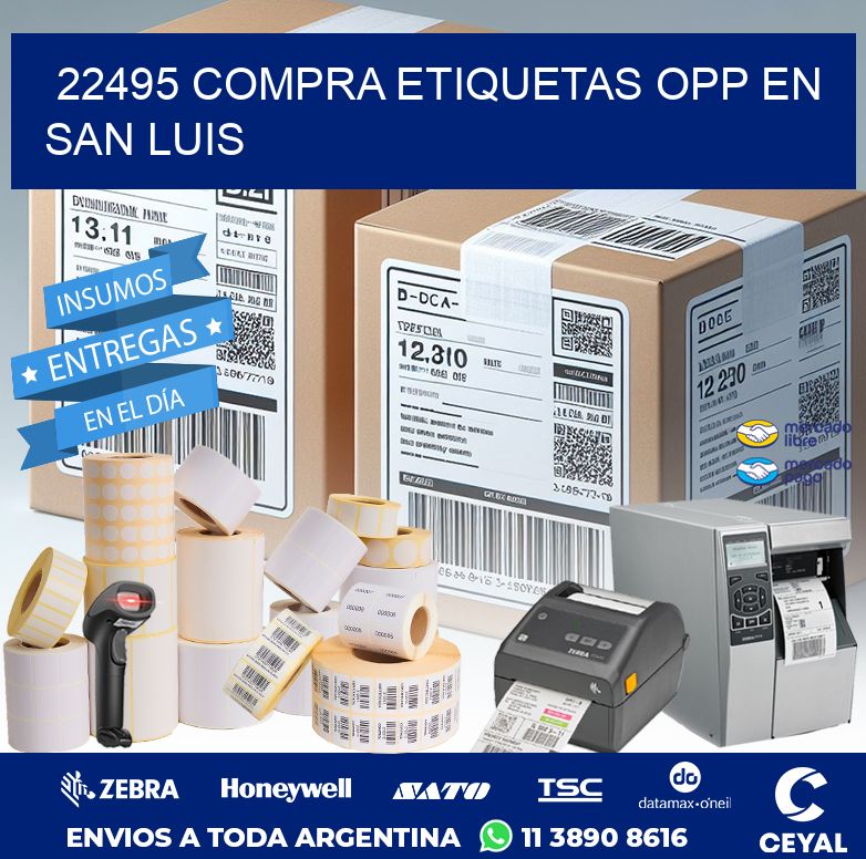 22495 COMPRA ETIQUETAS OPP EN SAN LUIS