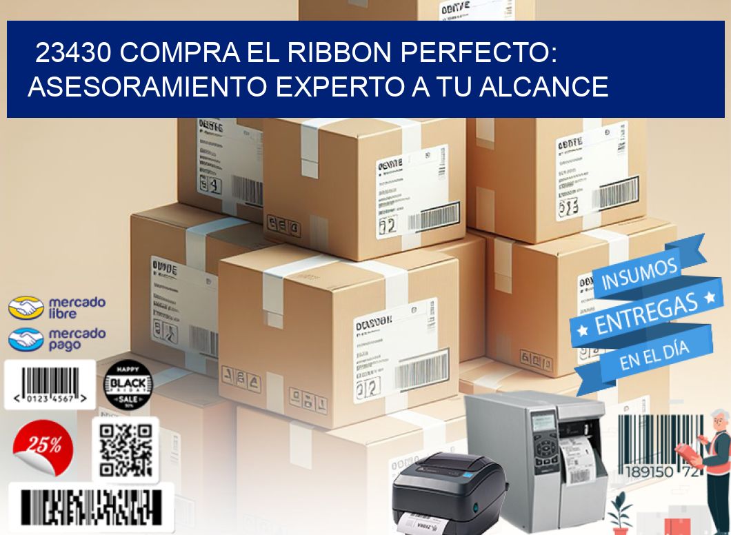 23430 COMPRA EL RIBBON PERFECTO: ASESORAMIENTO EXPERTO A TU ALCANCE