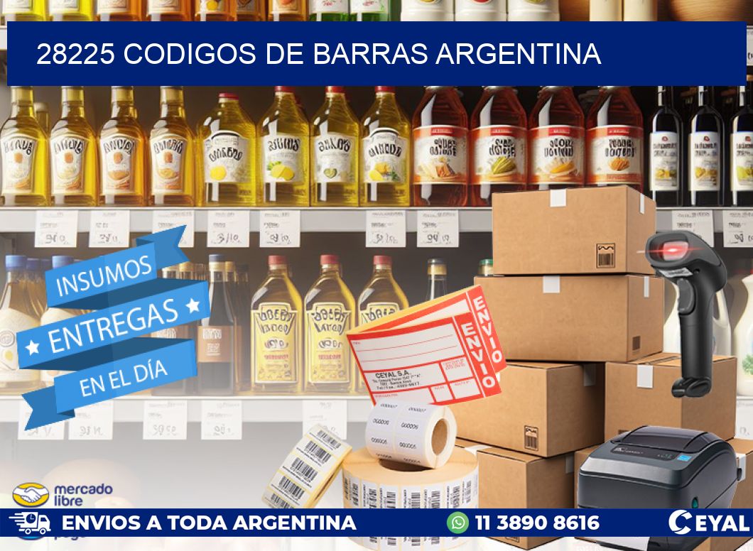 28225 CODIGOS DE BARRAS ARGENTINA