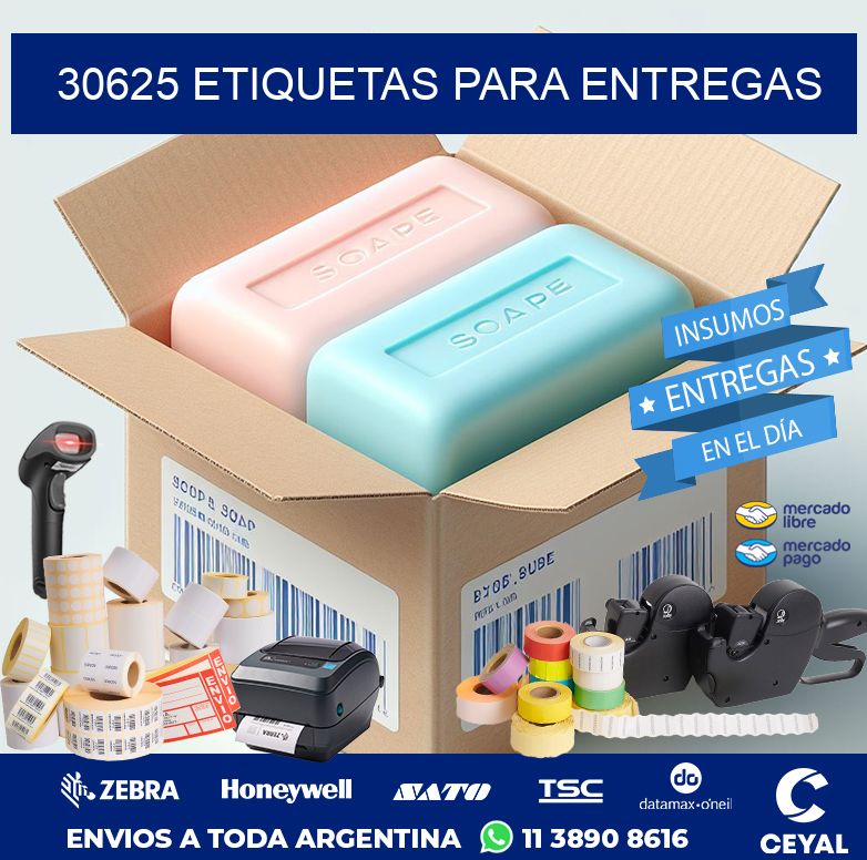 30625 ETIQUETAS PARA ENTREGAS