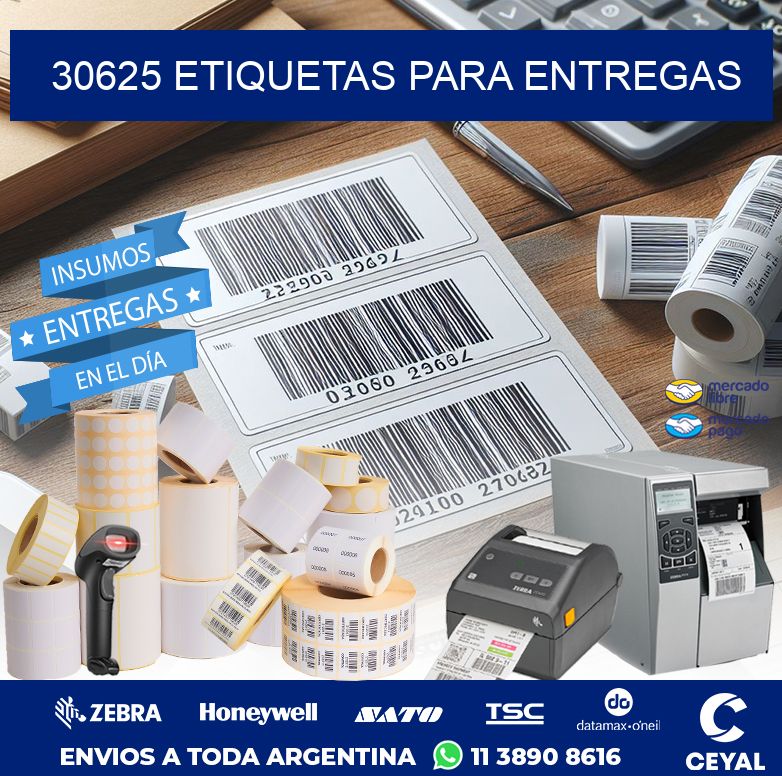 30625 ETIQUETAS PARA ENTREGAS