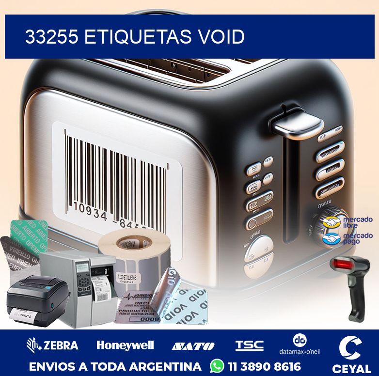 33255 ETIQUETAS VOID