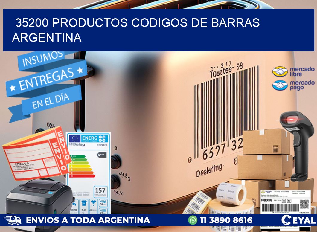 35200 productos codigos de barras argentina