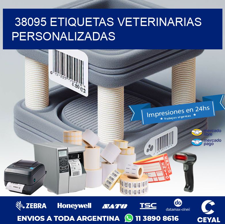 38095 ETIQUETAS VETERINARIAS PERSONALIZADAS