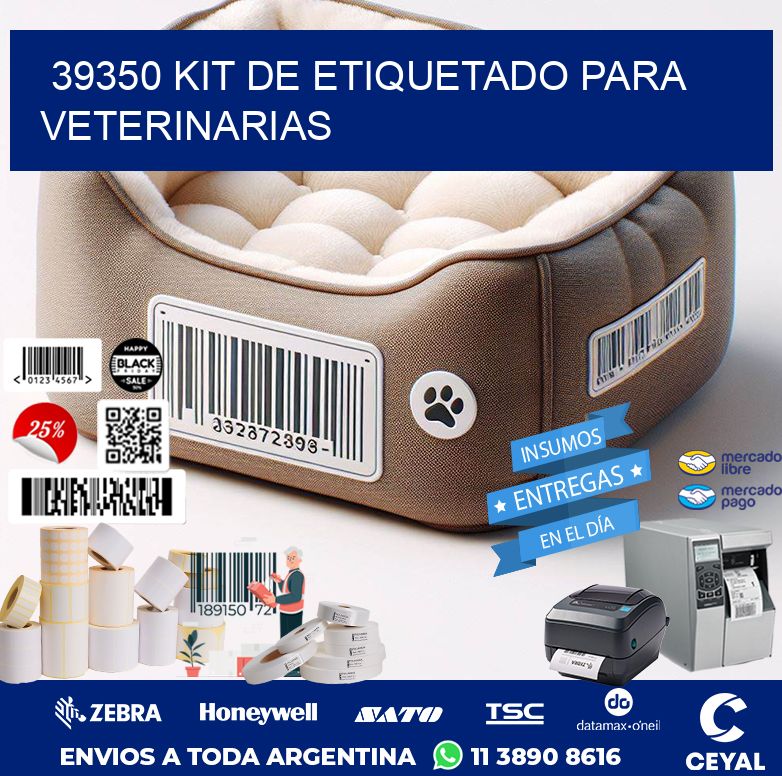 39350 KIT DE ETIQUETADO PARA VETERINARIAS