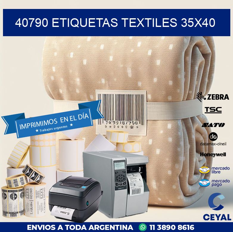 40790 ETIQUETAS TEXTILES 35X40