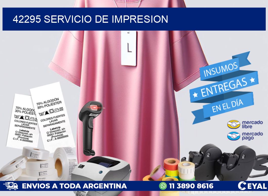 42295 SERVICIO DE IMPRESION