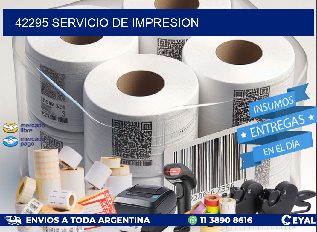 42295 SERVICIO DE IMPRESION