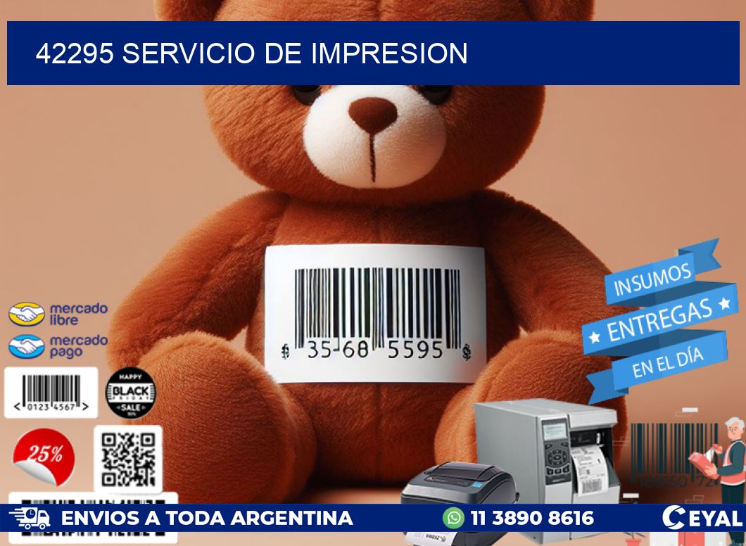 42295 SERVICIO DE IMPRESION