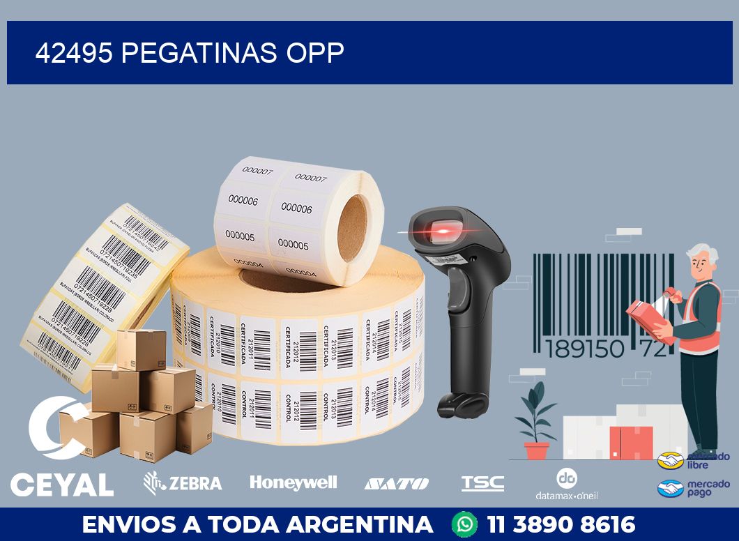 42495 PEGATINAS OPP