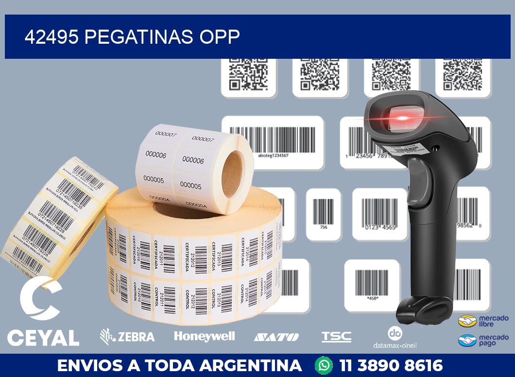 42495 PEGATINAS OPP