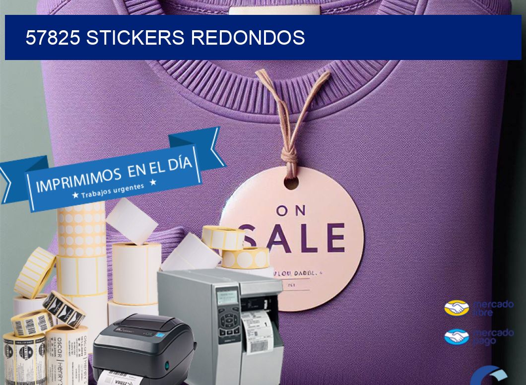 57825 STICKERS REDONDOS