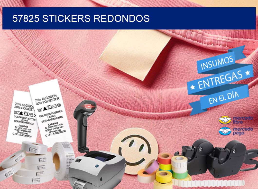 57825 STICKERS REDONDOS