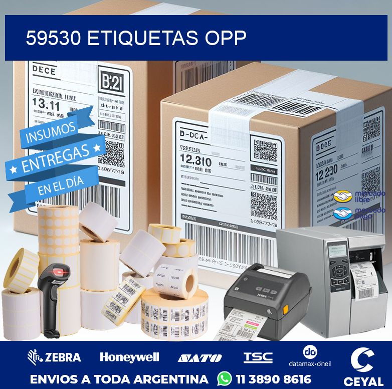 59530 ETIQUETAS OPP