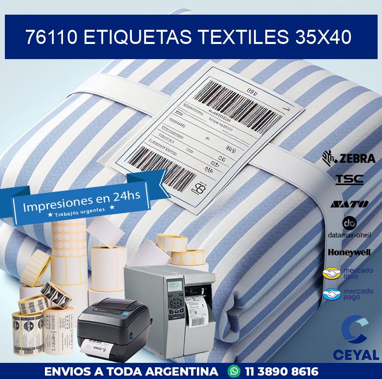 76110 ETIQUETAS TEXTILES 35X40