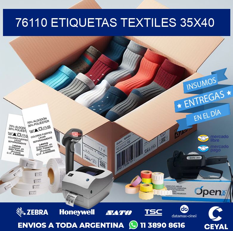 76110 ETIQUETAS TEXTILES 35X40