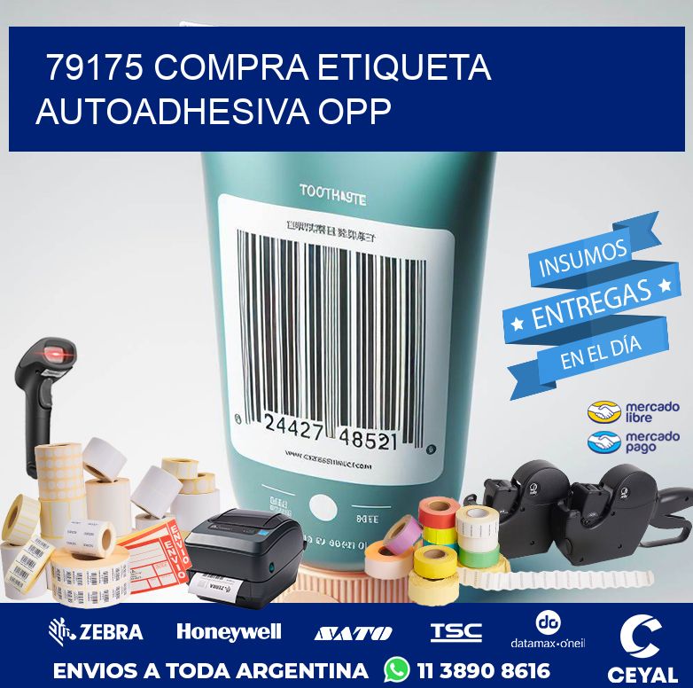 79175 COMPRA ETIQUETA AUTOADHESIVA OPP