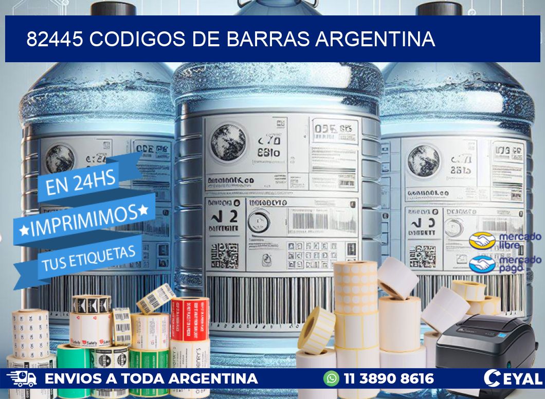 82445 CODIGOS DE BARRAS ARGENTINA