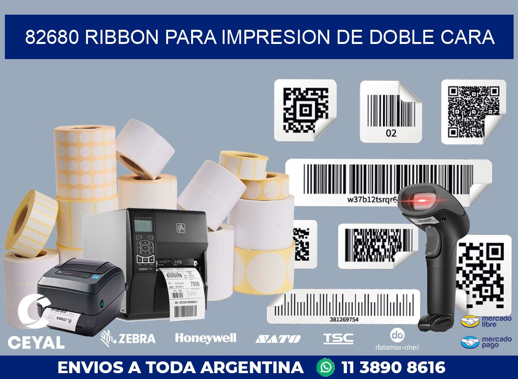 82680 RIBBON PARA IMPRESION DE DOBLE CARA