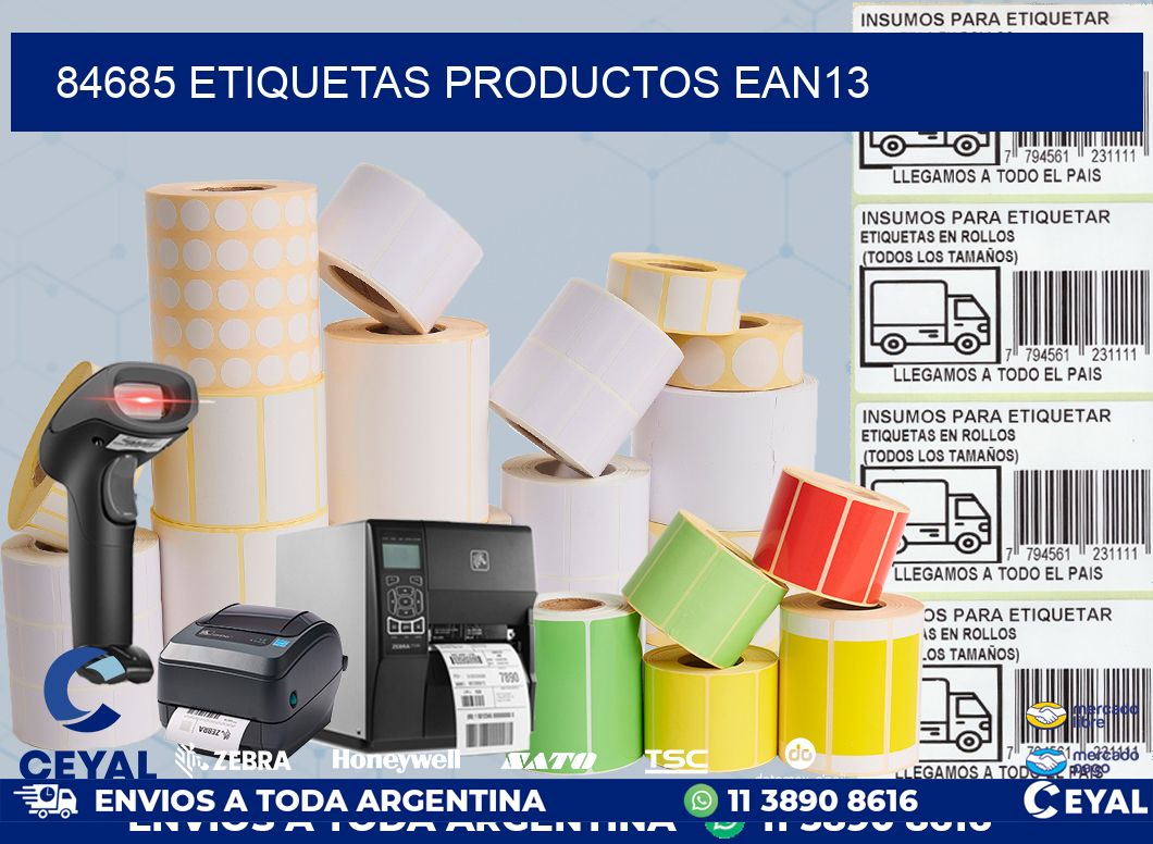 84685 Etiquetas productos ean13