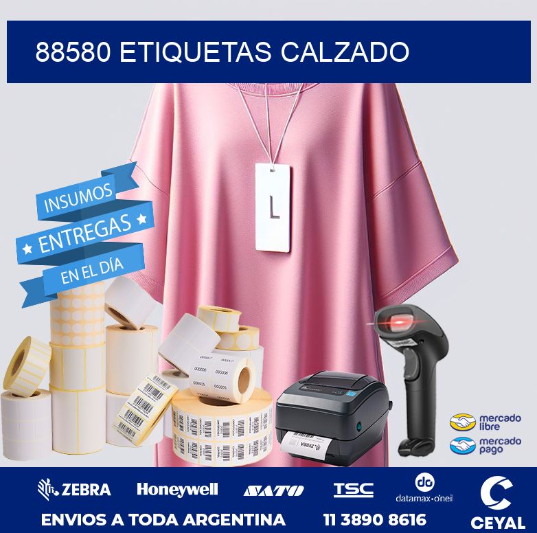 88580 ETIQUETAS CALZADO
