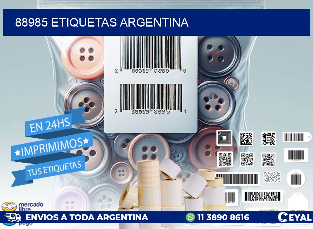 88985 ETIQUETAS ARGENTINA