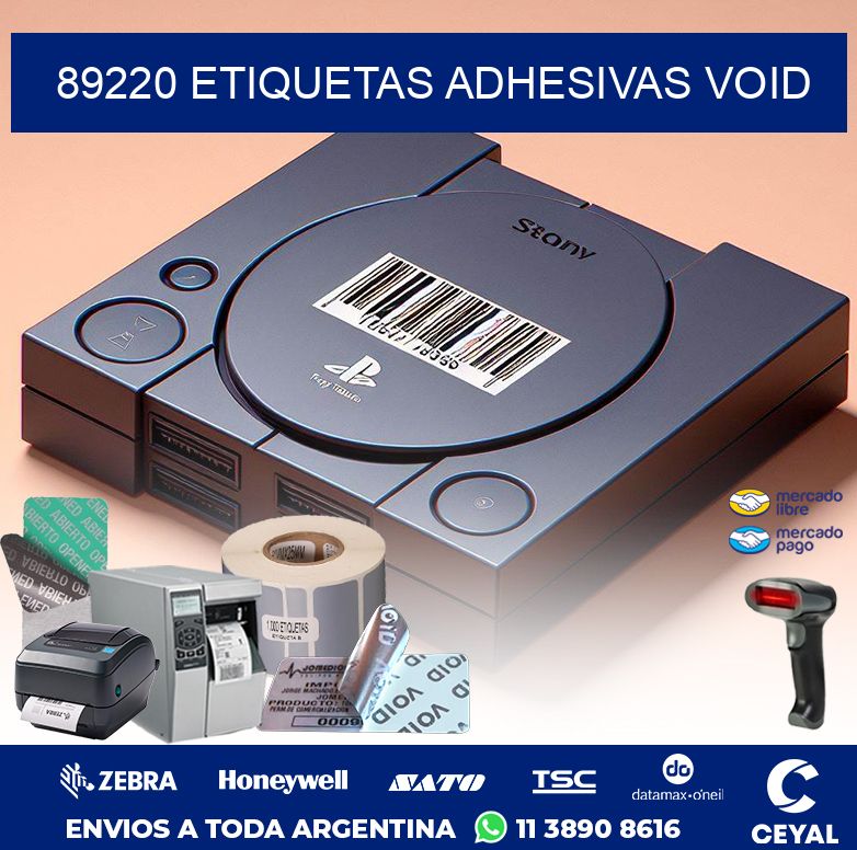 89220 ETIQUETAS ADHESIVAS VOID