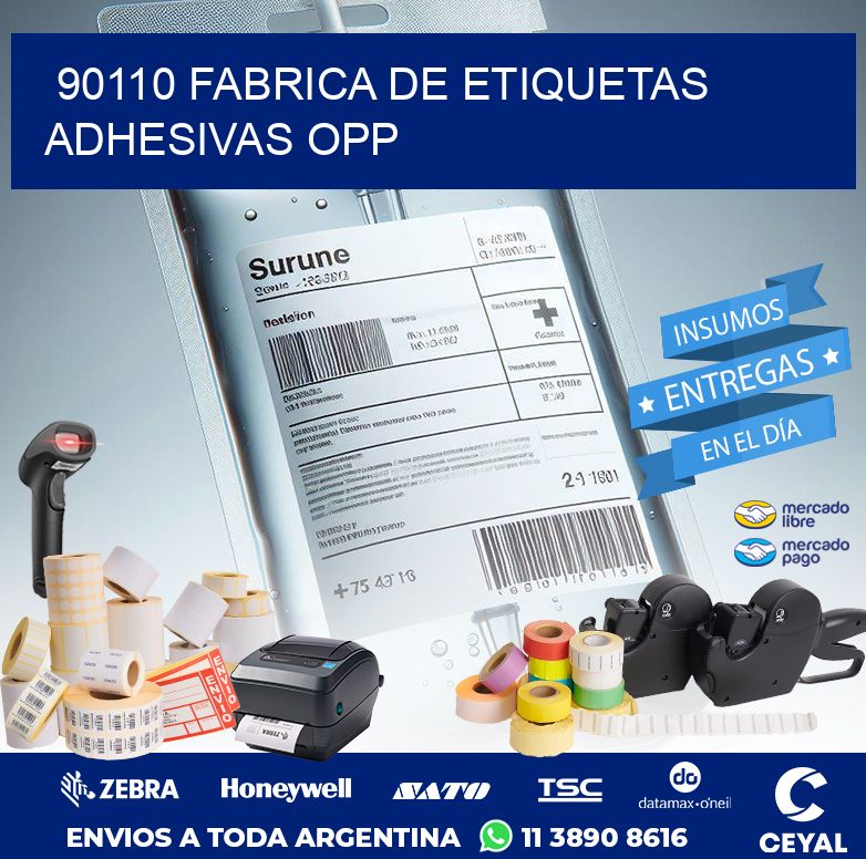 90110 FABRICA DE ETIQUETAS ADHESIVAS OPP