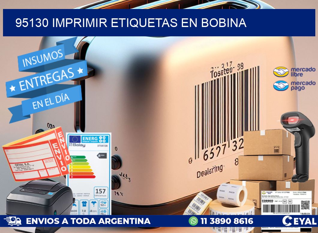 95130 imprimir etiquetas en bobina