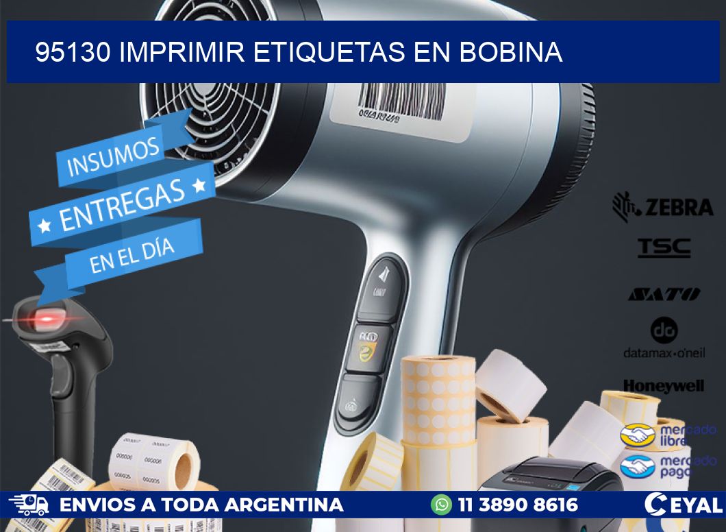 95130 imprimir etiquetas en bobina