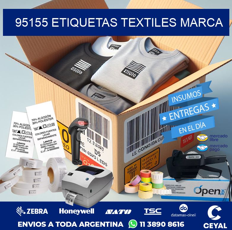 95155 ETIQUETAS TEXTILES MARCA